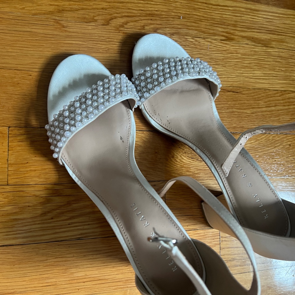 Kelly & Katie Pearl Open Toe Heels